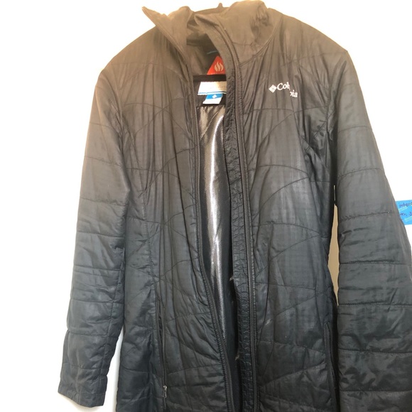 Columbia omni heat long coat Clearance